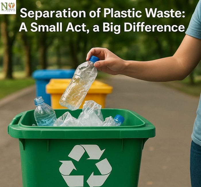 Separation of Plastic Waste Small Act Big Difference